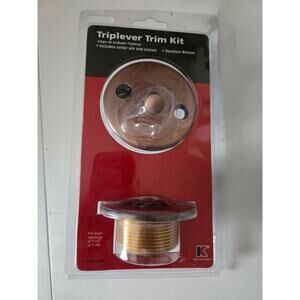 Keeney‎ 1.5" Oil Rubbed Bronze Triplever Drain Trim Kit K826-65VB
